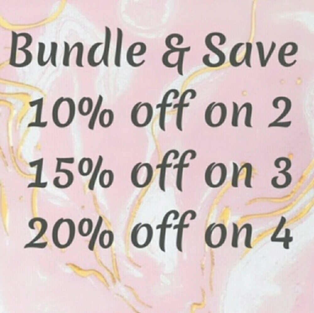 The more you bundle the more you save!